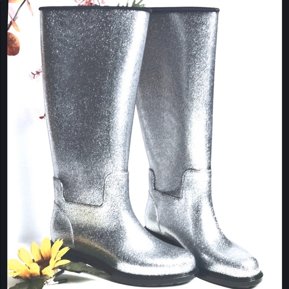 SALE NWT HTF Dolls Kill Melissa Glass Rain Boot - Picture 2 of 7